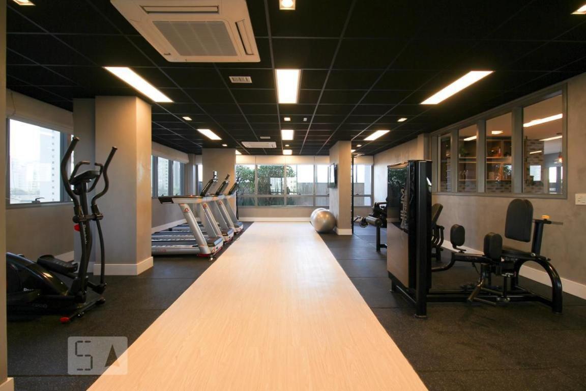 Studios No Melhor Ponto De Moema Garagem Lazer E Metro Perto Wifi Gratis San Paolo Esterno foto