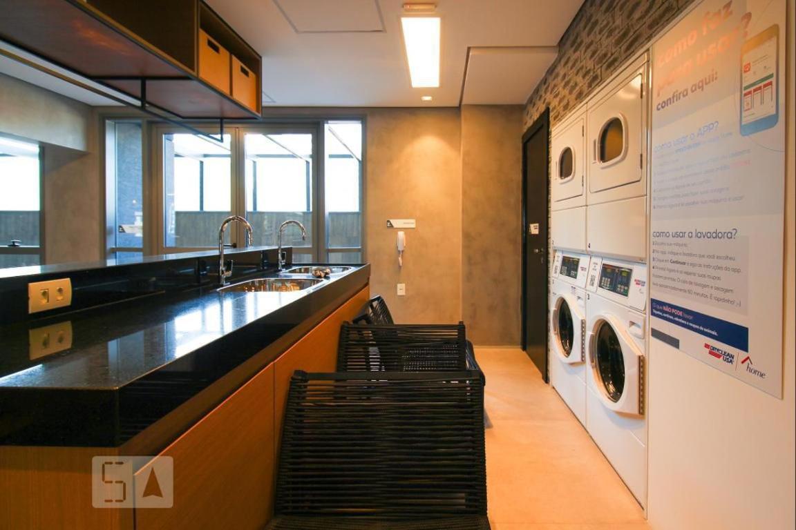 Studios No Melhor Ponto De Moema Garagem Lazer E Metro Perto Wifi Gratis San Paolo Esterno foto