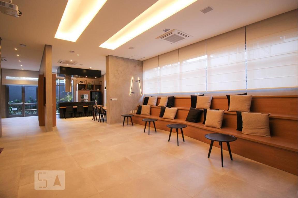 Studios No Melhor Ponto De Moema Garagem Lazer E Metro Perto Wifi Gratis San Paolo Esterno foto