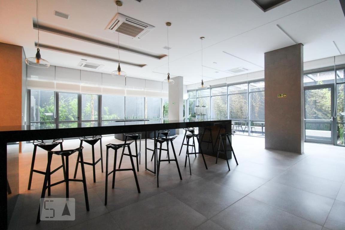 Studios No Melhor Ponto De Moema Garagem Lazer E Metro Perto Wifi Gratis San Paolo Esterno foto